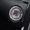 Engine Start Button Cover | Rhinestone Decorative Ring Decal -