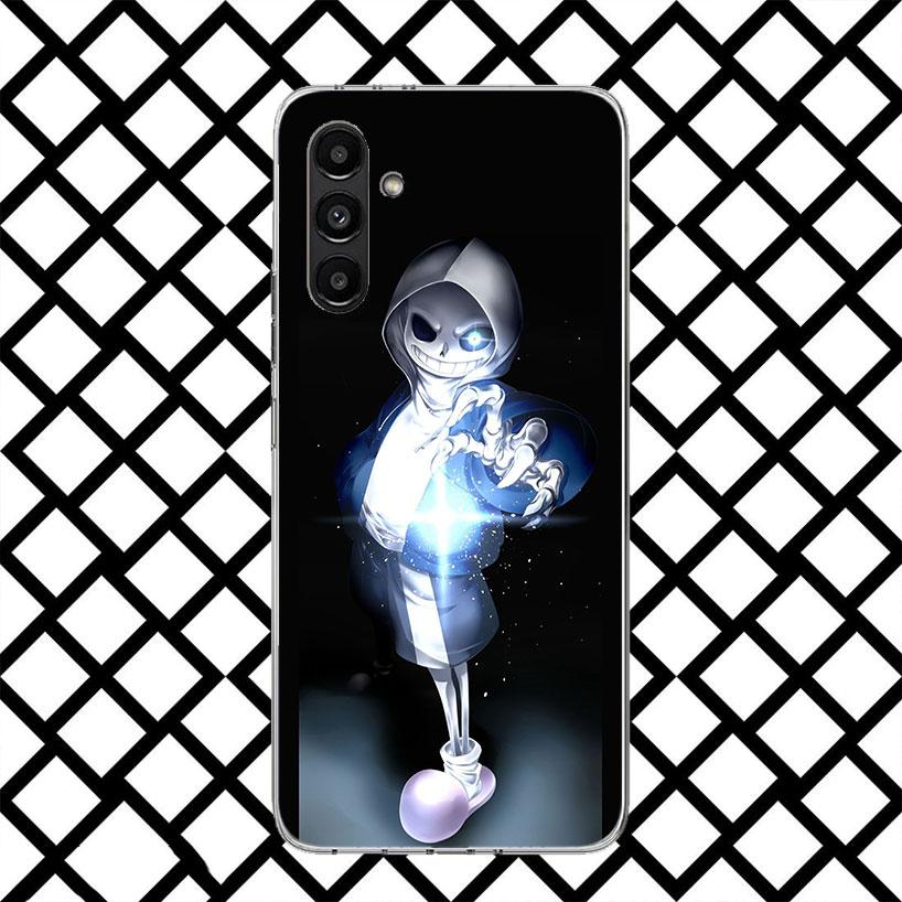 U-Undertale Sans Doggo Phone Case for Samsung Galaxy A17 A37 A57 A16 A26 A36 A56 A15 A25 A35 A55 A14 A24 A34 A54 A13 A23 A33 A53