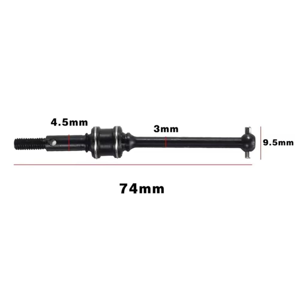 RC Car Transmission Shaft Compatible With Tamiya TB-05 TRF420 For TT-02 RC Car Upgrade
