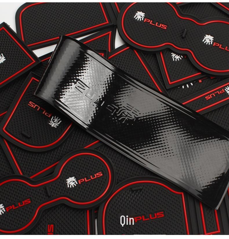 BYD Qin Plus Door Slot Cup Holder Pads: Modified Car Interior Decor