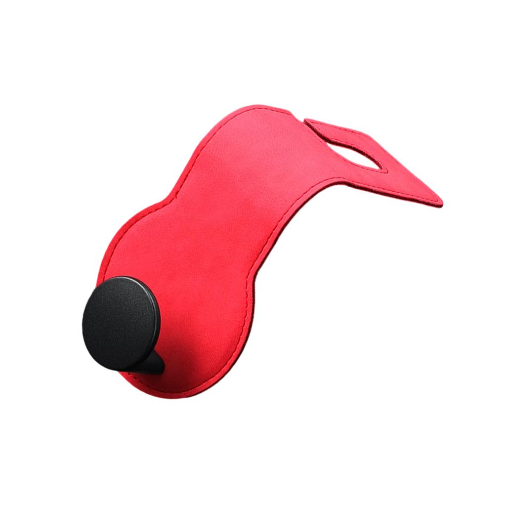 Space Saving Flip Design Car Hook with Metal Core & Velvet Finish Vehicle Headrest Hook for Smooth Interior Styling