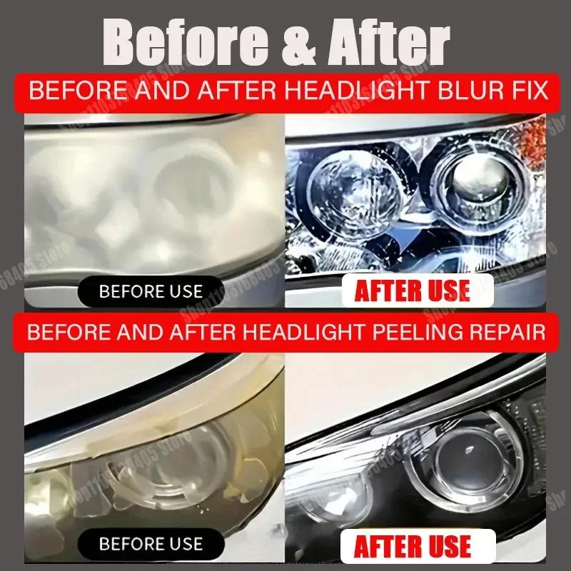 Car Headlight restoration Polishing Repair Fluid lamp Coating polisher Wax Agent cleaner for restoration Remove Oxidation