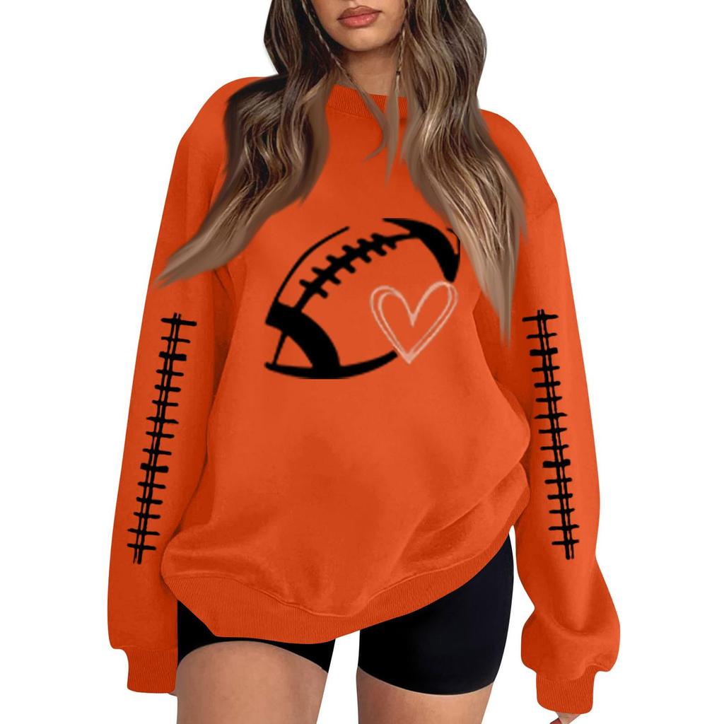 Unisex Lightweight Long Sleeve Neck Pullover Printed Sweatshirt