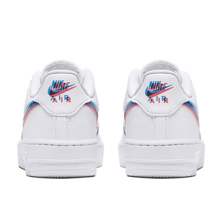 New Nike Air Force 1 Low 3D Glasses GS BV2551-100