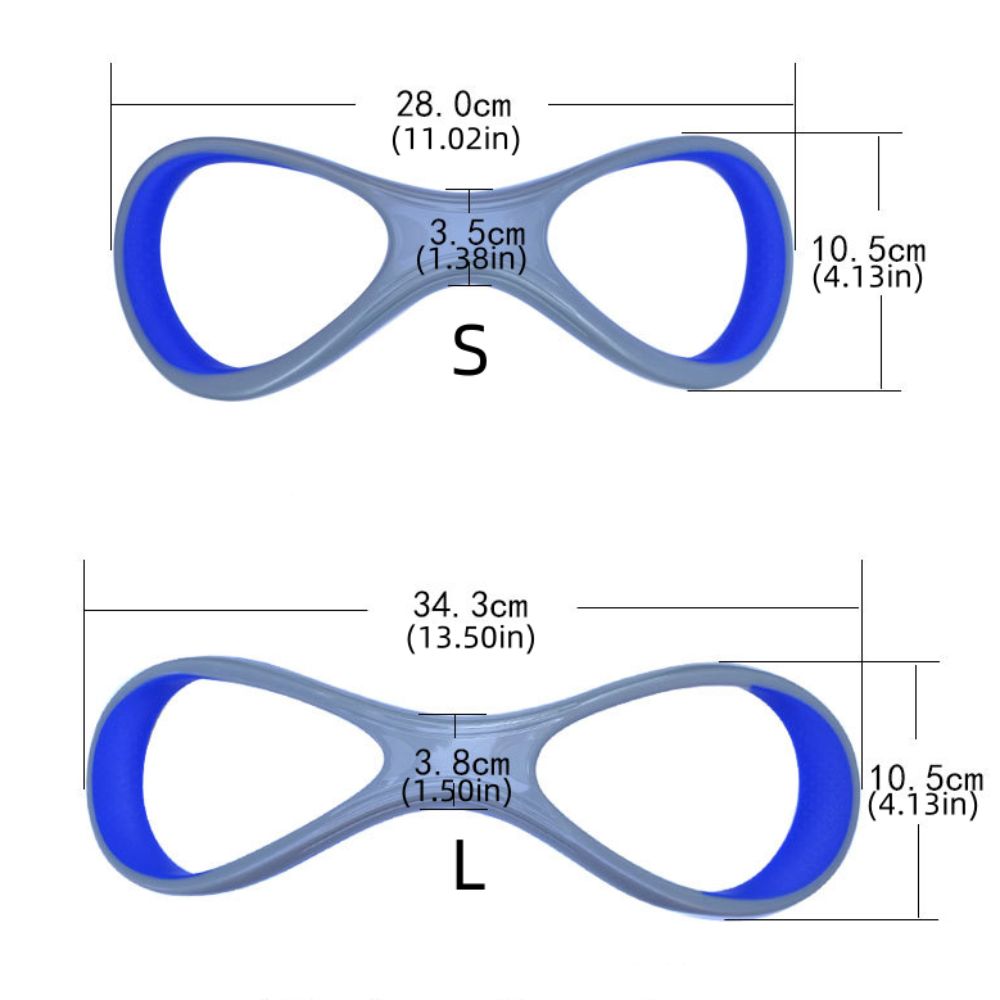 8-shaped Corrective Freestyle Arm Webbed Glove Swimm Elbow Straightener  Water Sports