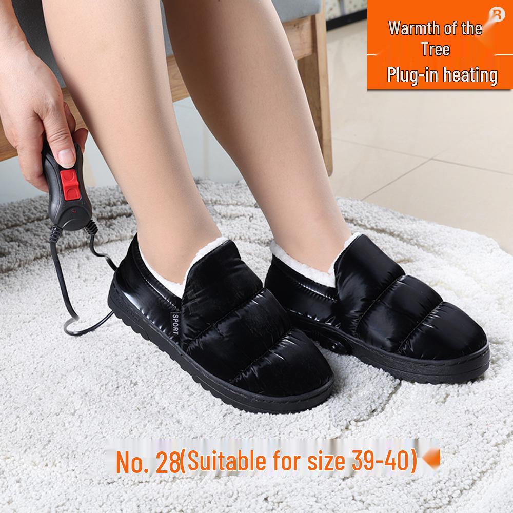 

Unisex Electric Heated Slippers: Rechargeable Warm Cotton Slippers for Cozy Feet