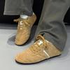 2025 new casual flat-bottomed trendy running shoes to work college style sports shoes breathable thin-soled German training shoes men's shoes