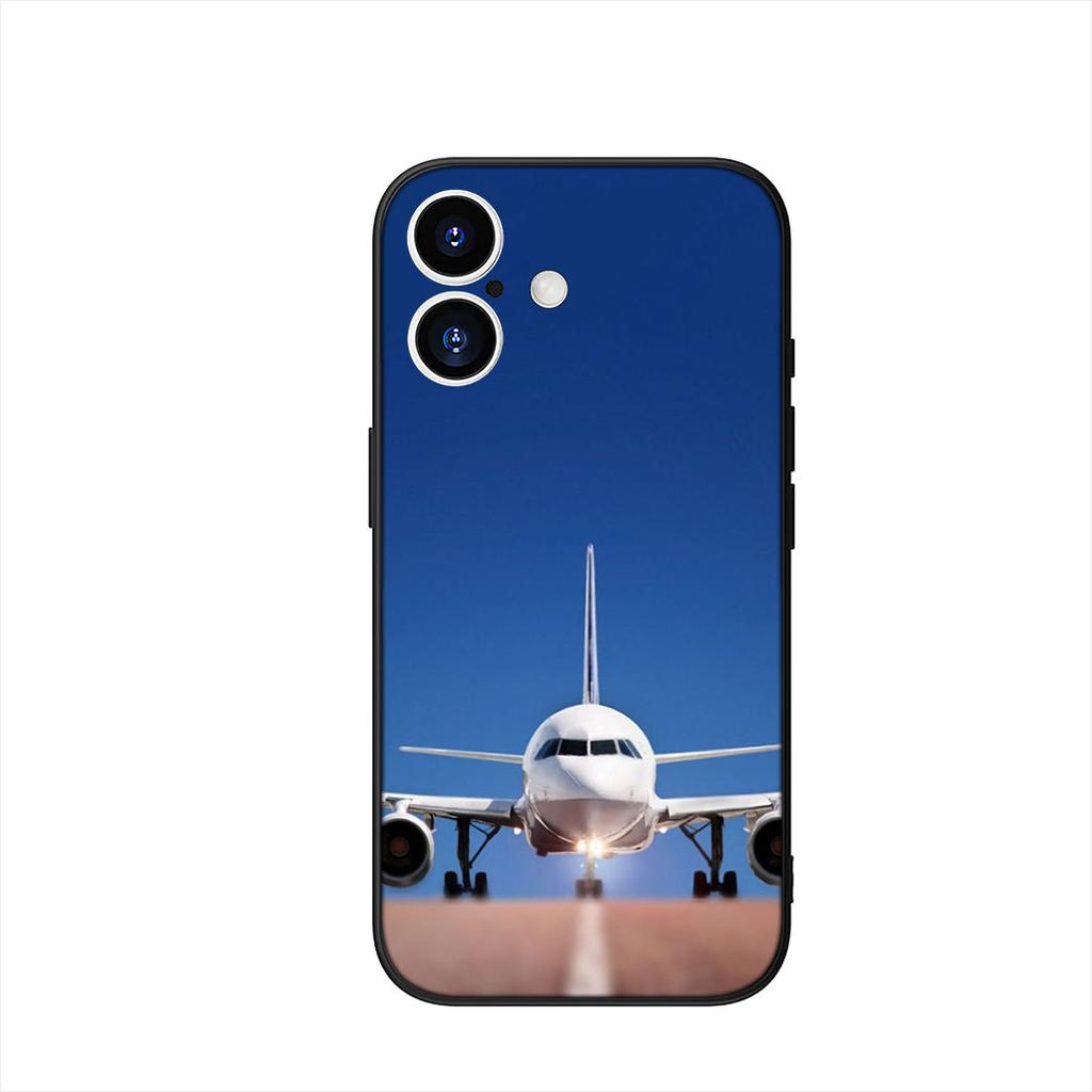 Aircraft Travel Cover Phone Case for Samsung Galaxy A55 A54 A25 A36 A17 A26 A35 A33 A34 A14 A37 S8 S9 S20 S21 FE S10 Plus
