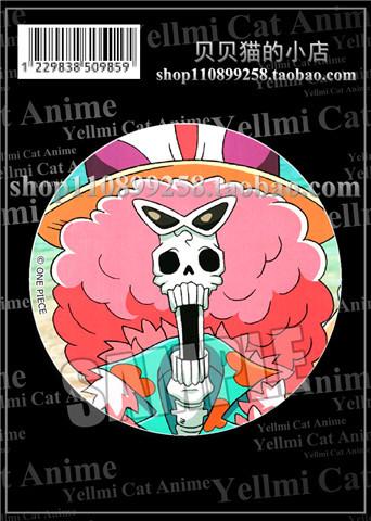 One Piece Anime Badge Luffy Zoro Chopper Sanji Pirate King Merchandise Pin Brooch Cartoon Accessories Collection Cosplay Gift