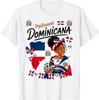 Dominikanische Republik Flagge Outfit Idee für Mädchen Dominicana T-Shirt