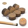 1PC 13/14mm Professional Multi-Layer Pool Cue Tip with Clear Pad Billiard Cue Tip Replacement Accessory