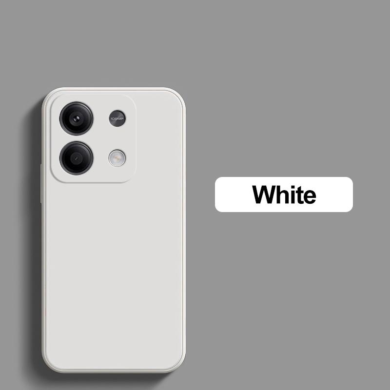 Für Redmi Note 13 Hülle Quadratische Flüssigsilikon Handyhülle Für Xiaomi Redmi Note 13 Note13 Pro Note13Pro Plus Weiche Rückseite