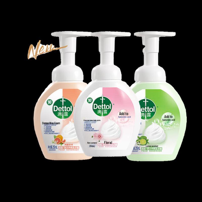 Dettol Foaming Antibacterial Hand Wash with Hyaluronic Acid
