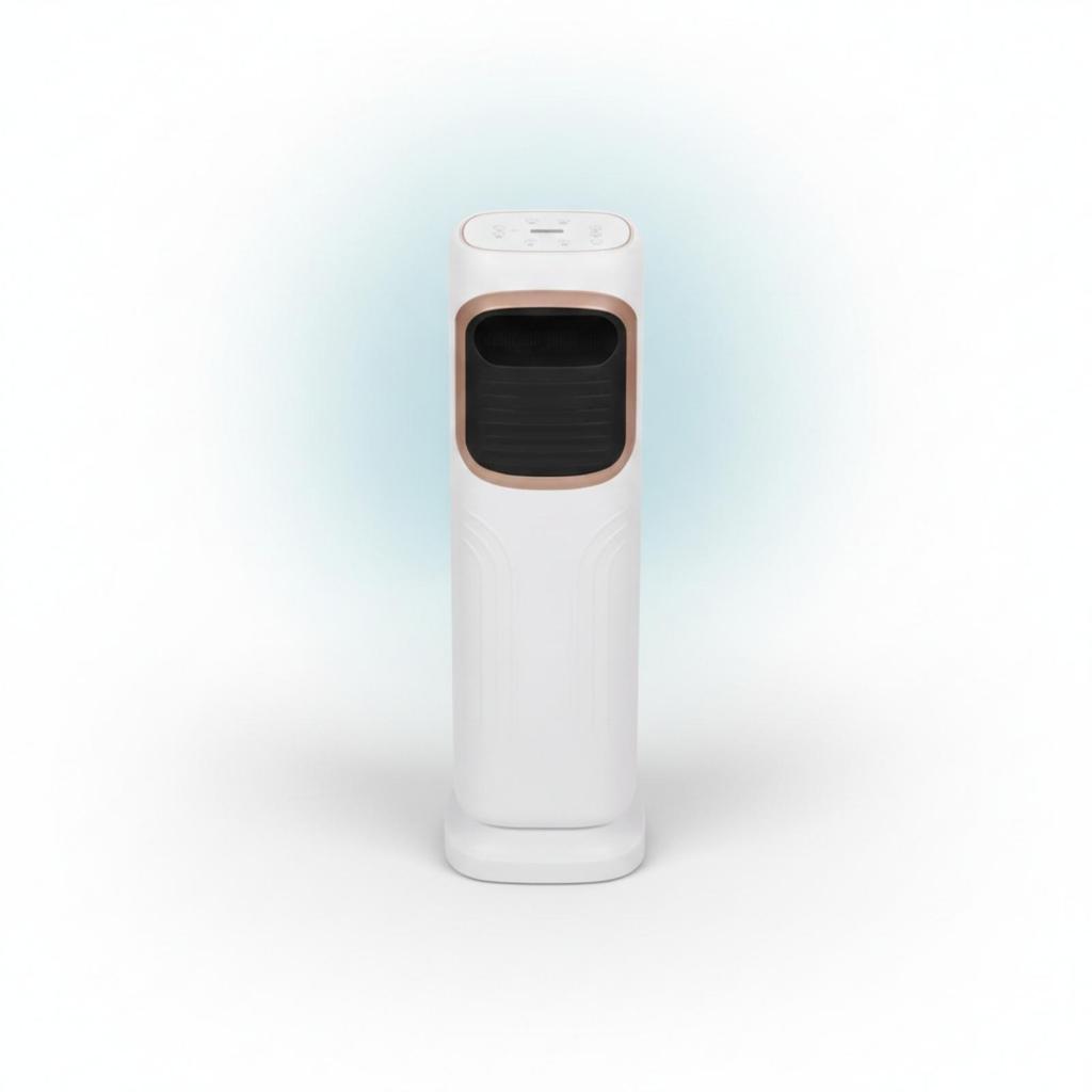 Columnar Air Cooling fan and Heater 2inStanding Standing Device Appliance for