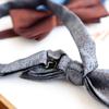 1PC High Quality Dark Pattern Performance Printed Floral Accessories Men's Bow Tie Handmade Casual