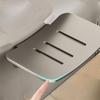 Durable Wall Mounted Soap Dish Metal Drainable Storage Rack Soap Container Tray Bathroom Kitchen Sink Organizer