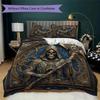 Death Pattern Bedding uilt Set uilt Cover Pillowcase Home Decoration Birthday Gift (1 * duvet cover + 2 * pillowcase  without core)57
