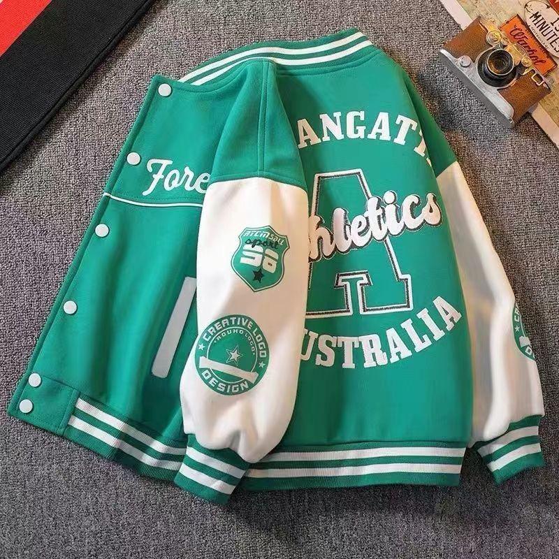 2025 Boys' Spring/Autumn Fashion Jacket - Stylish Baby Baseball Uniform Top