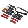Wheel Reflective Strip Scooter Night Reflector Parts with Screws Bracket  Hex Wrench for   PRO Electric Scooter