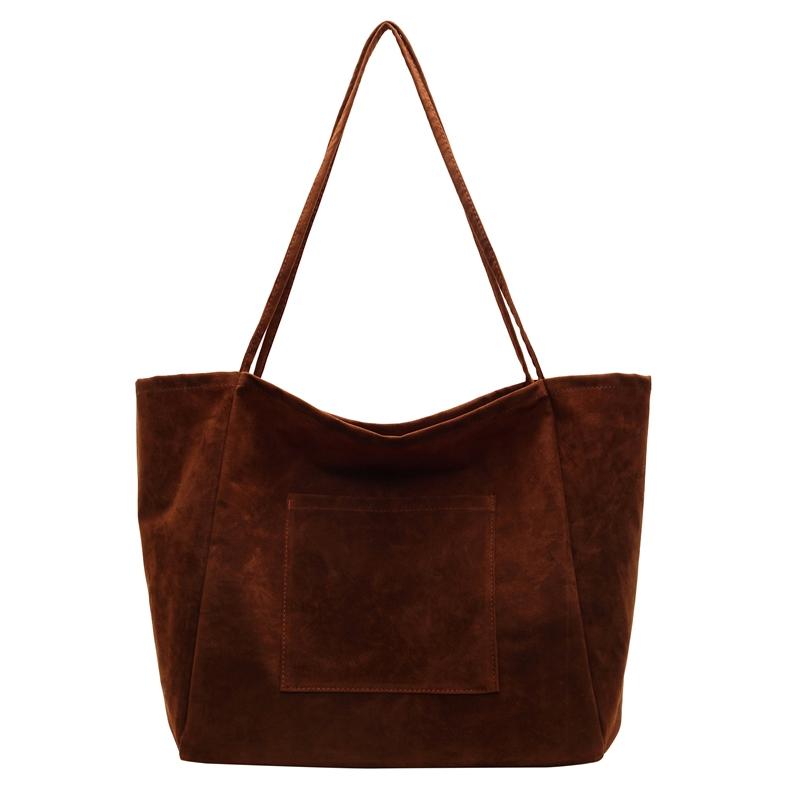 Vintage Underarm Bag Women's Large Capacity Shoulder Bag Commuter Tote Bag