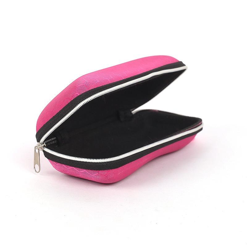 Compresie Durabil Ușor Compact Etui Ochelari de Soare Călătorie Complact Șnur Fermoar Etui pentru Transport Ochelari