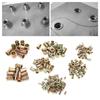 220pcs ColorPlated Zinc Rivet Nut Mixed M345681012 Insert Nutserts Assortment Kit