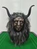 2023 Bull Demon King Black Latex Mask - Tough Guy Classic COS Prop Headwear