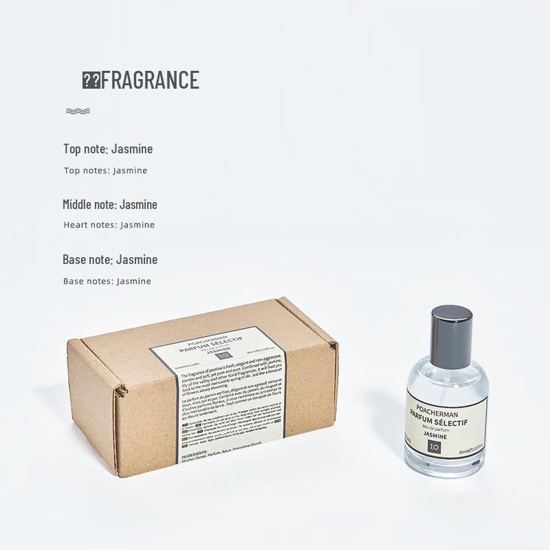 Poacherman Jasmine Long-Lasting Perfume