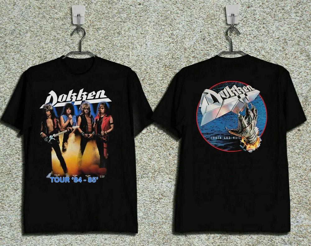 

Dokken Tooth amp Nail 1984 85 Tour Concert Top Gildan TShirt Unisex T-Shirt XL