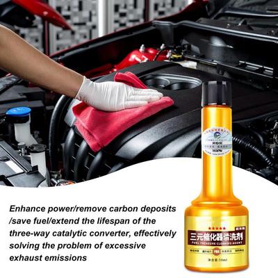 Engine Cleaner Additive 50ml Auto Parts Engine Boost Up Cleaner Combustion Chamber Cleaner Oil Carbon Remover Oil System Cleaner