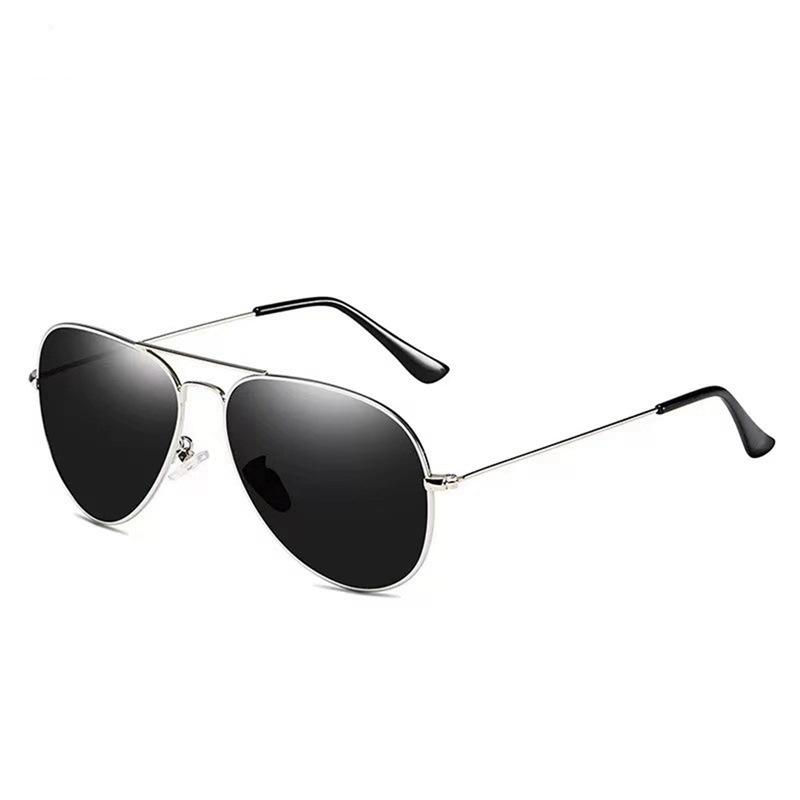 New Polarized Sunglasses for Men, UV Protection, Large Frame, Stylish Aviator Sunglasses for Both Men and Women