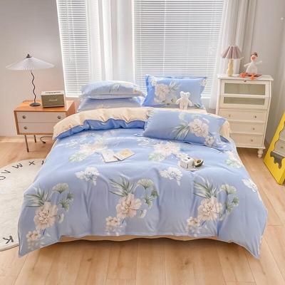 Yalou Brushed Printed Bedding Set