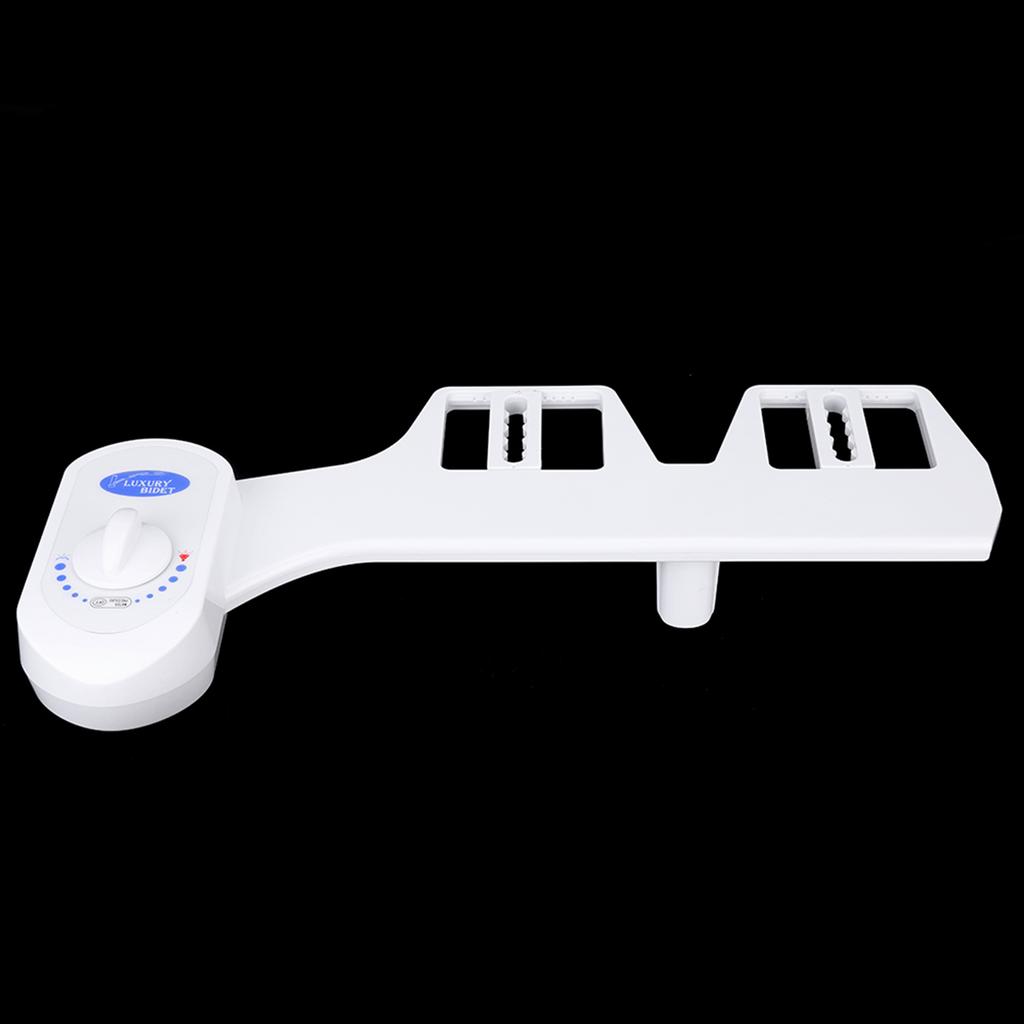 G1/2in Doppel-Düse Toiletten-Bidet-Aufsatz Badezimmer-Bidet-Sprayer zur Reinigung von Hüfte und Intimbereich