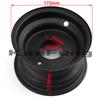 Butuc roată fier 6 inch pentru ATV 110cc 125cc Karting Go Kart Mașină de tuns iarba - Se potrivește anvelopelor 145/70-6, 13x5.00-6, 13x6.50-6 - Durabil și universal