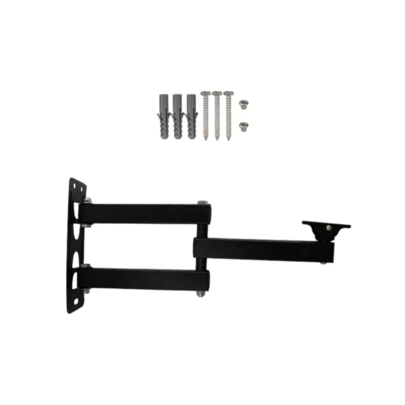 Flexible Articulating Projector Camera Mount Featuring Foldable Extension Arms 90 Degree Vertical Adjustment Metal