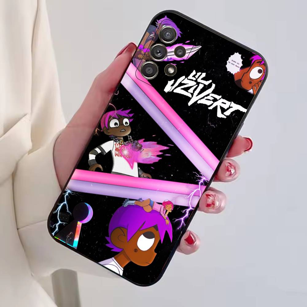 

Rapper L-Lil Uzi Vert Cool Phone Case For Samsung S25,S24,S21,S22,S23,S30,Ultra,S20,Plus,Fe,Lite,Note,10,Black Cover Samsung S21fe