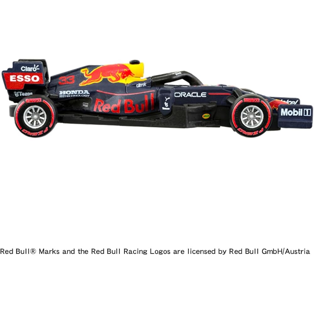 Takara Tomy Tomica Premium Racing Red Bull Racing Honda RB16B No.33 Diecast Toy Car for Ages 6 and Up