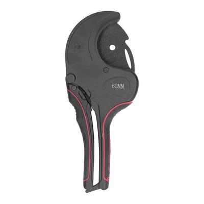 Obcinak do rur PVC z mechanizmem zapadkowym, samozaciskowy, z wymiennym ostrzem, nożyce do rur CPVC PEX guma