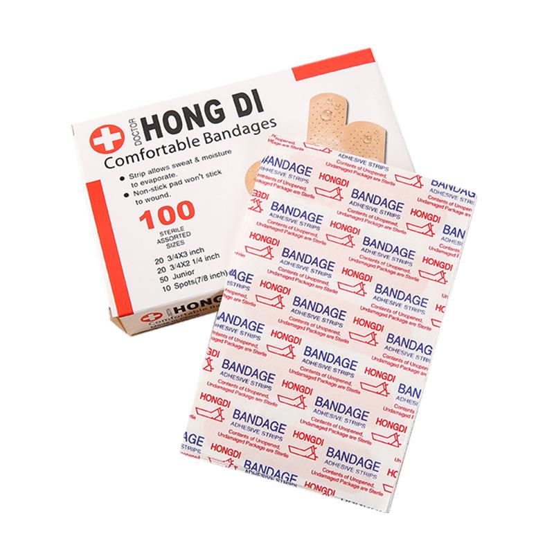 TikTok Export: Waterproof, Breathable English-Packaged Band-Aids & Round Acne Patches
