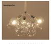 Nordic Romantic Bubble Lamp - Creative Glass Pendant for Children's Room, Living Room, or Restaurant.
