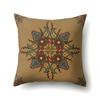 Nordic Bohemian Ethnic Style Polyester Pillow Case Car Decoration Home Printed Bedside Pillow Case