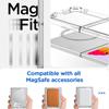 Luxury Transparent Airbag Magsafe Case for Samsung Z Flip 6 5 Acrylic TPU Magnetic Armor Cover for Samsung Galaxy Z Flip 6 Fundas