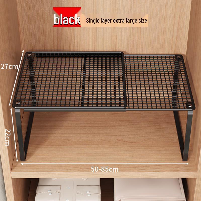 Retractable Wardrobe Storage Rack for Underwear and Cabinet Organization