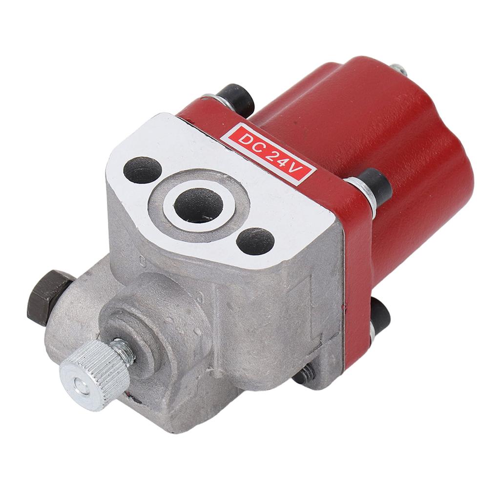Fuel Shut Off Solenoid Valve 3018453 13 Inch Interface 24V Fuel Stop Solenoid for Diesel Generator