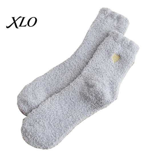 Sweet Style Decorative Socks 1 Pair Women's Fuzzy Slipper Socks, Soft Plush Warm Non Slip Indoor Floor Winter Home Sleeping Fluffy Cozy Fleece