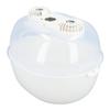 Haushalts-Auftaubox mit Doppelventilator, Doppelschicht-Abtropfgestell, 1800 mAh, Timer, abnehmbar, USB-Aufladung, UV
