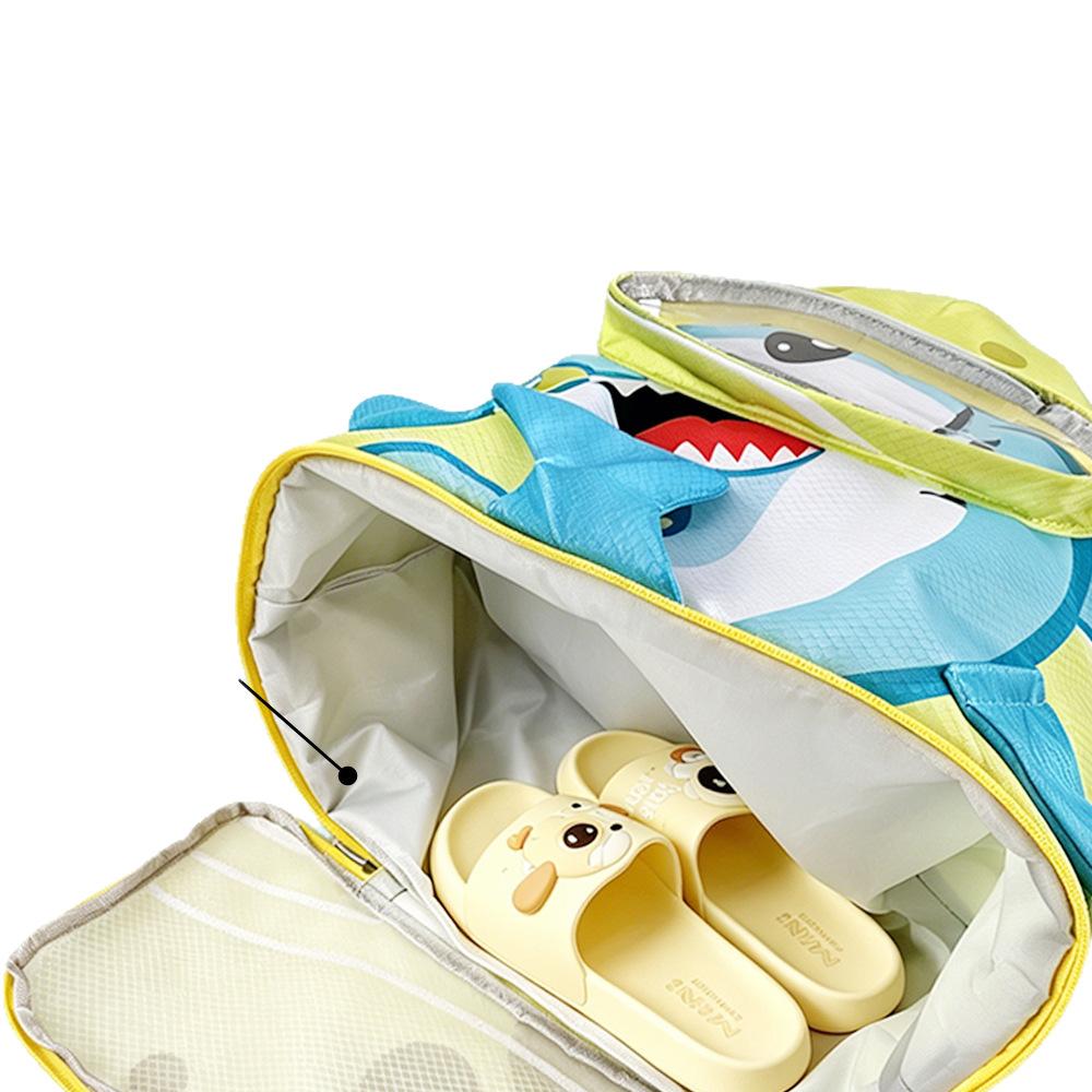 Large Capacity Wet-Dry Separation Swim Bag Dual-Use Backpack Beach Sandproof Bag