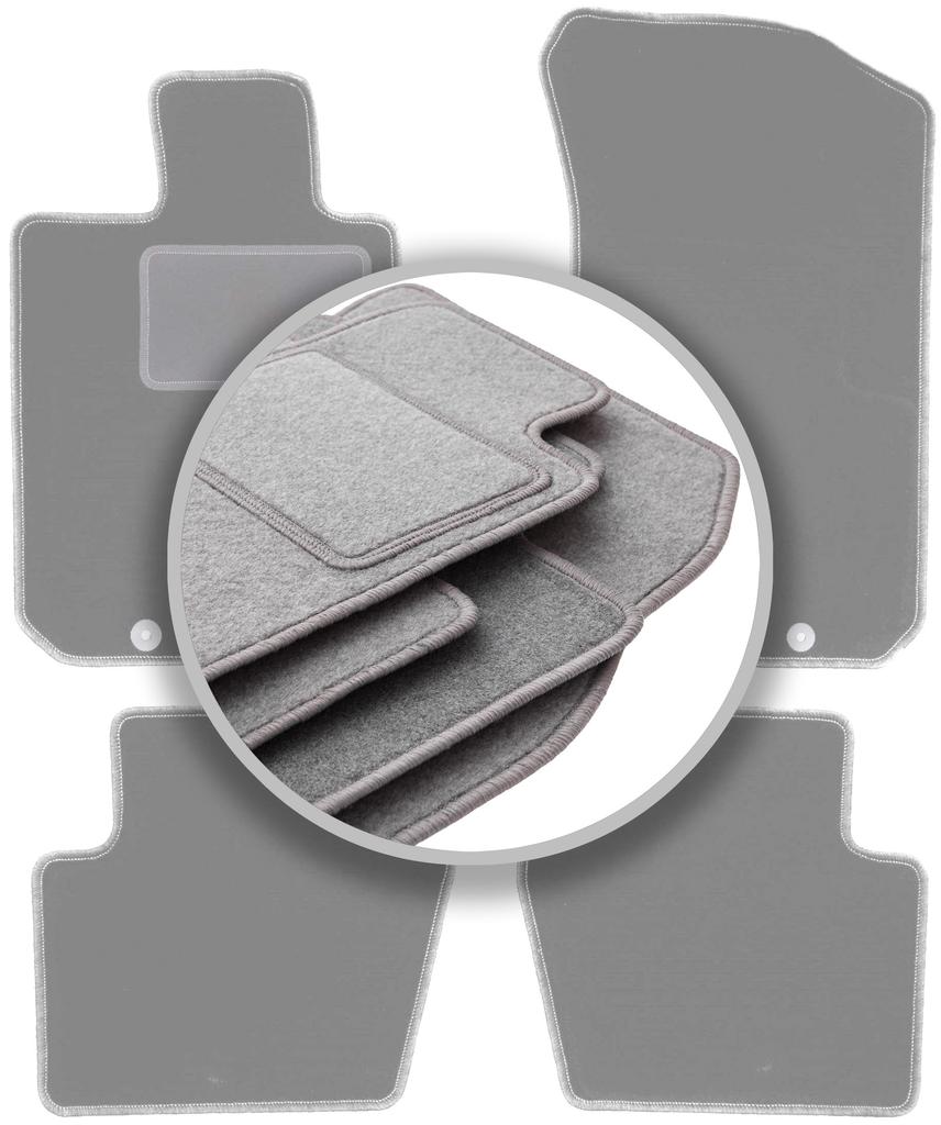 Gray car mats for: Honda Legend IV sedan (2004-2012)