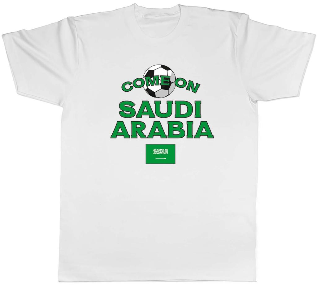 Unisexs T Shirt Saudi Arabia Football Come On Sports Unisex Tee Gift