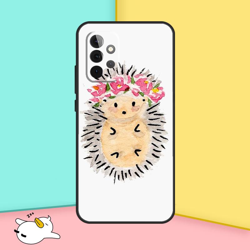 Animal Hedgehog Case For Samsung Galaxy A52 A32 A12 A14 A24 A34 A54 A13 A23 A33 A53 A73 A11 A51 A71 Cover